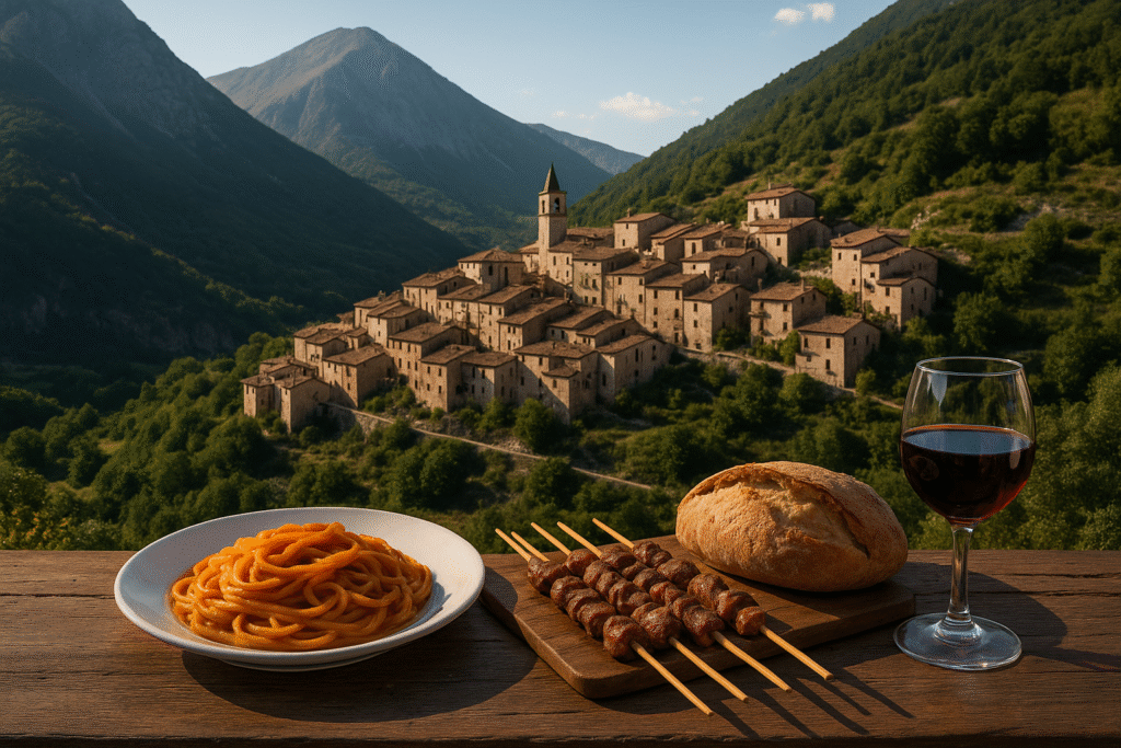 Les Abruzzes – montagnes, villages et gastronomie italienne